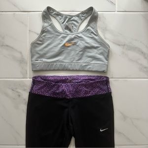 Nike 2 pc Workout Set